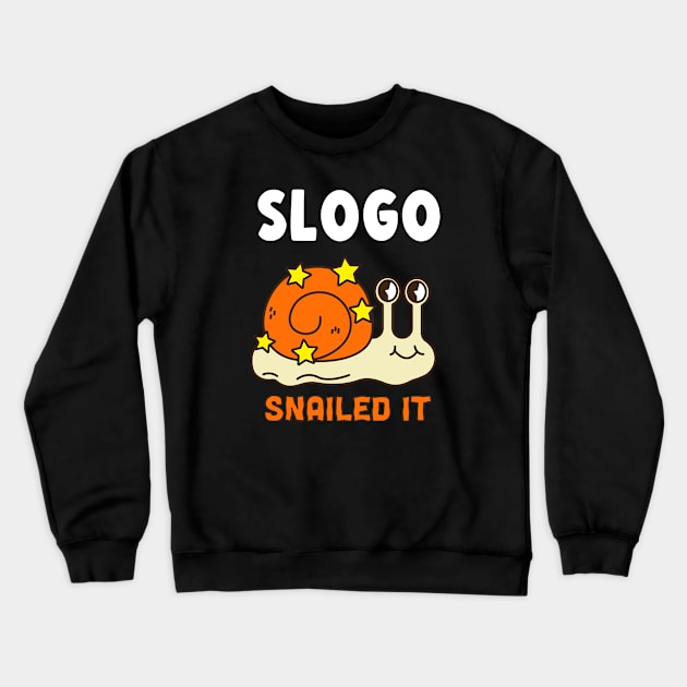 Slogo, I Love Slugs Crewneck Sweatshirt by Cor Designs